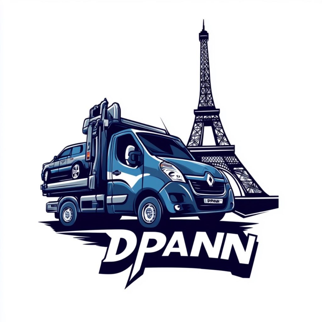 Camion près de la Tour Eiffel